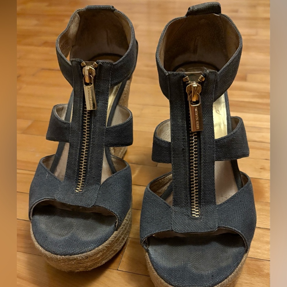 Michael Kors Berkley wedge sandals